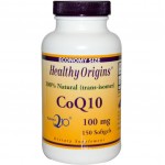 อาหารเสริม coq10 ราคาส่ง ยี่ห้อ Healthy Origins, CoQ10, 100 mg, 150 Softgels